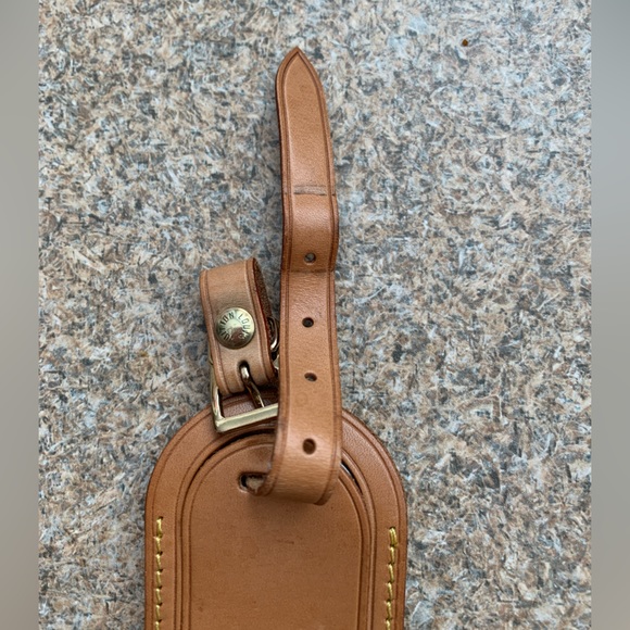 LOUIS VUITTON LUGGAGE TAG - Picture 5 of 7